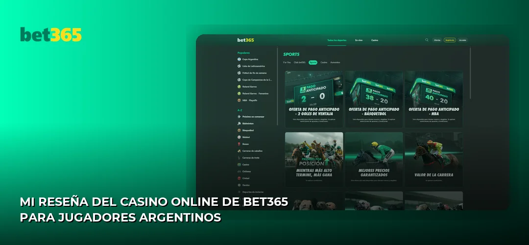 Mi Reseña del Casino Online de Bet365 para Jugadores Argentinos