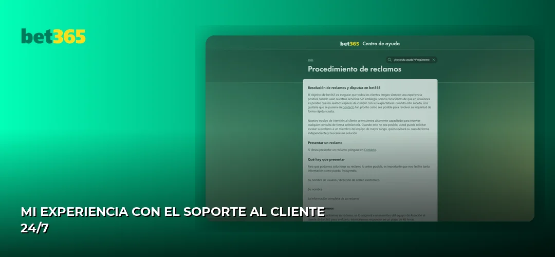 Mi Experiencia con el Soporte al Cliente 24/7